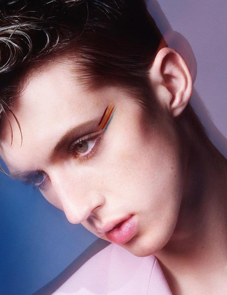 Men in Beauty Advertising