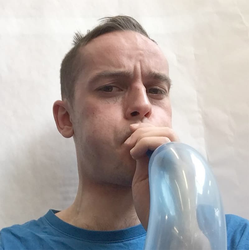 The freshly coroneted “Young Talent”:  Fredrik Tjaerandsen