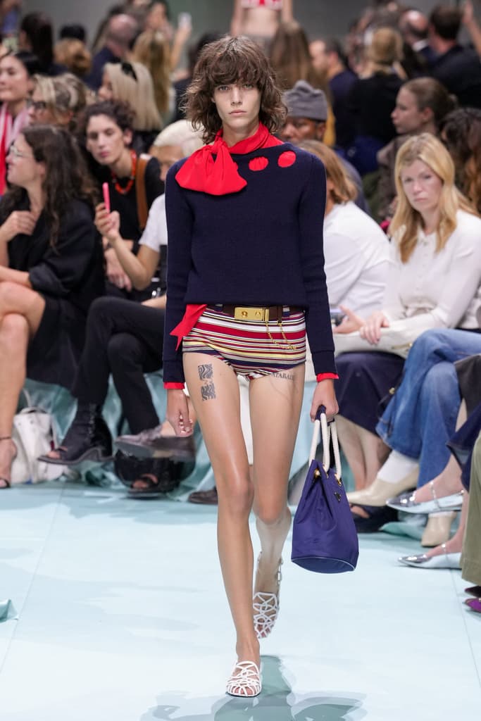 PRADA SS25 – Romantic and unruly