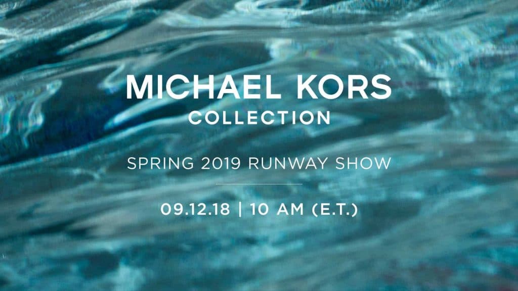 Michael Kors: Live Stream From NYFW