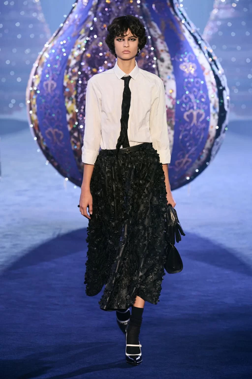 Haunting Vintage Traces: Christian Dior Fall 2023 Ready-To-Wear