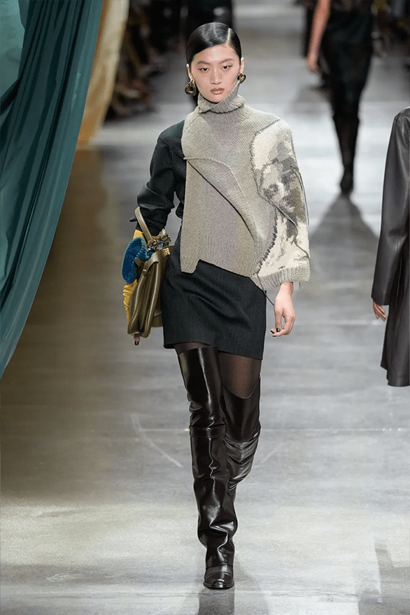 FENDI FW24; When English attitude meets Milanese rules and elegance